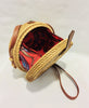 Padang Natural round Rattan Bag